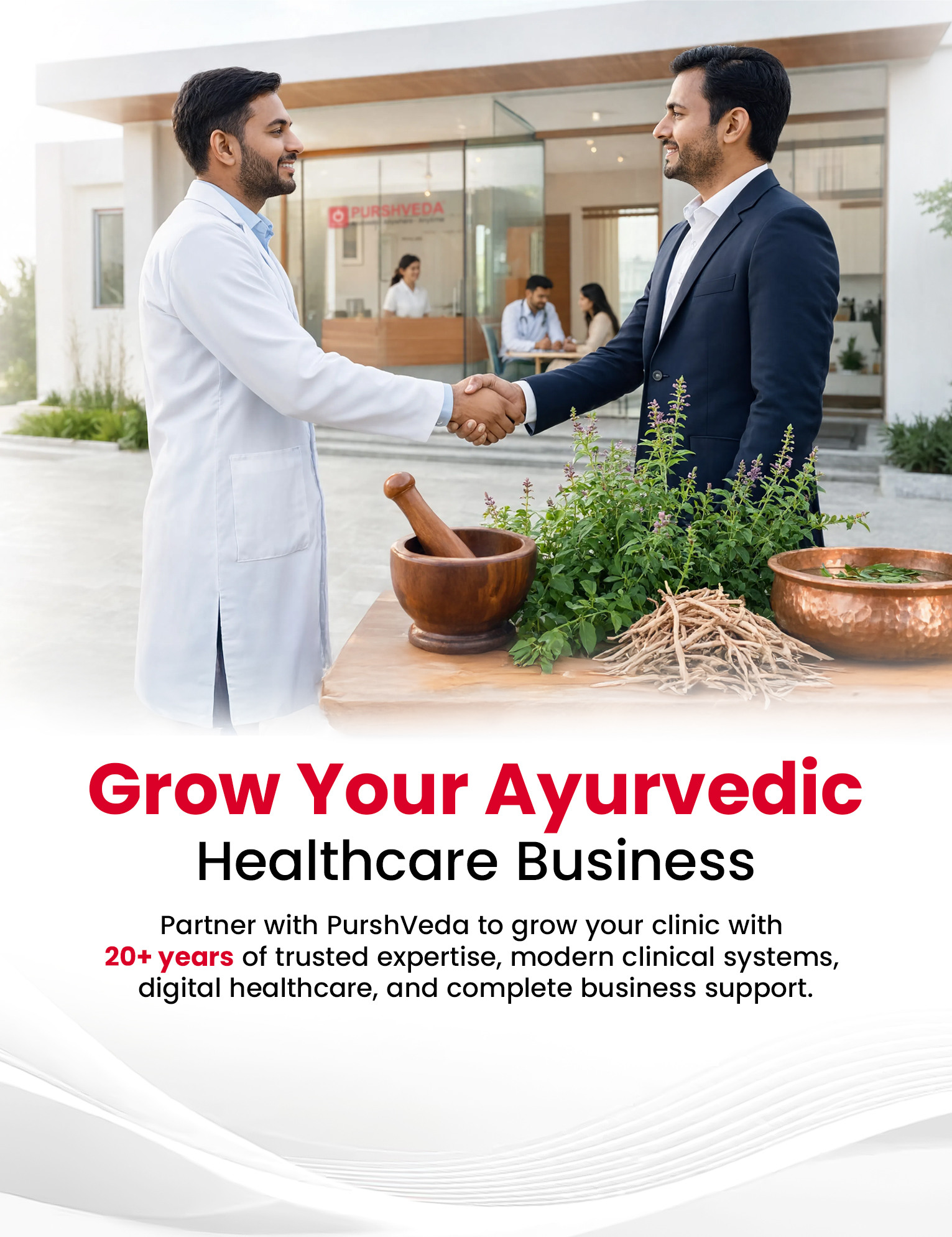 PurshVeda Clinic Franchise Mobile