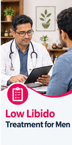 Low libido treatment for men with Ayurvedic consultation