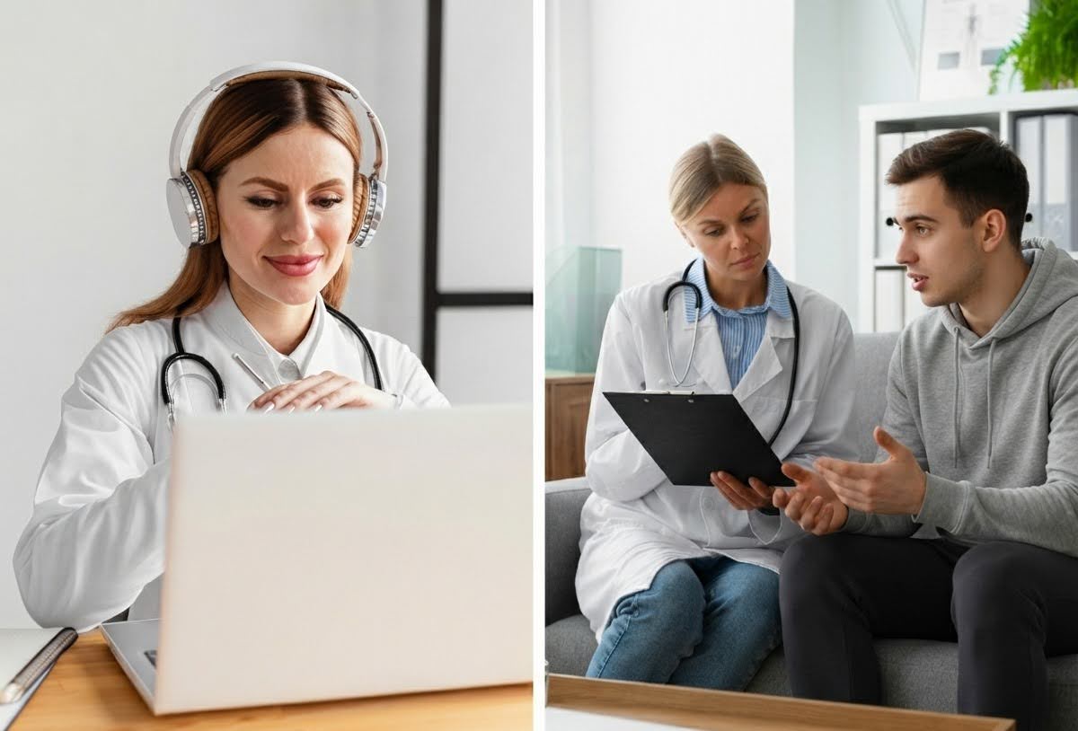 Online Consultation vs Clinic Visit