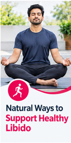 Exercise and healthy lifestyle for men`s libido