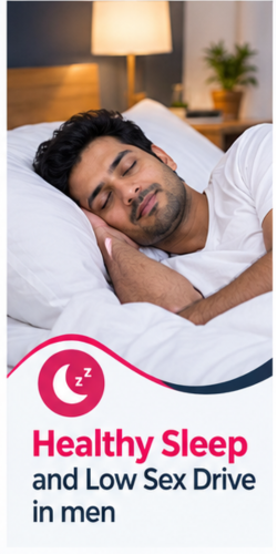 Healthy sleep and Low Sex Drive in men