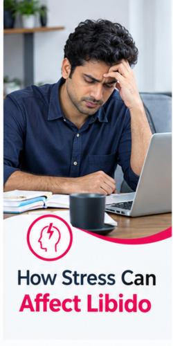 Stress as a possible factor affecting Low Sex Drive in men