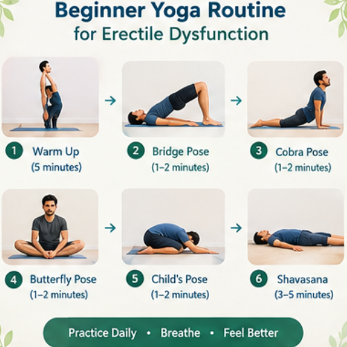 Beginner yoga routine for erectile dysfunction