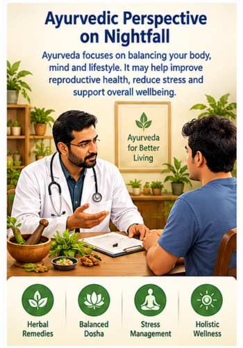 Ayurvedic consultation for nightfall and men`s health