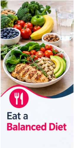 Balanced diet to support healthy libido in men