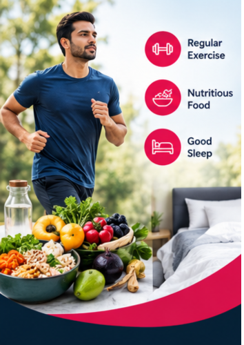 Healthy lifestyle for men`s sexual wellness