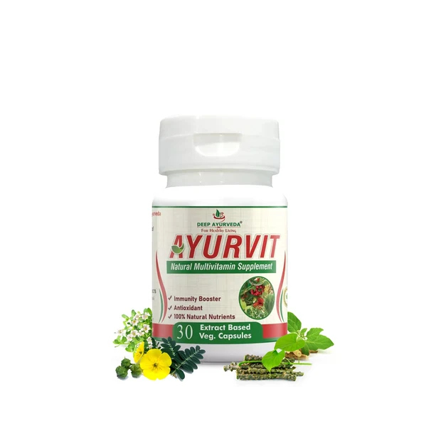 Deep Ayurveda Ayurvit Vegan 30 Capsule