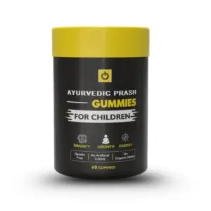 PurshVeda Ayurvedic Prash Gummies For Children |  Growth, Immunity & Brain Support | 60 Gummies