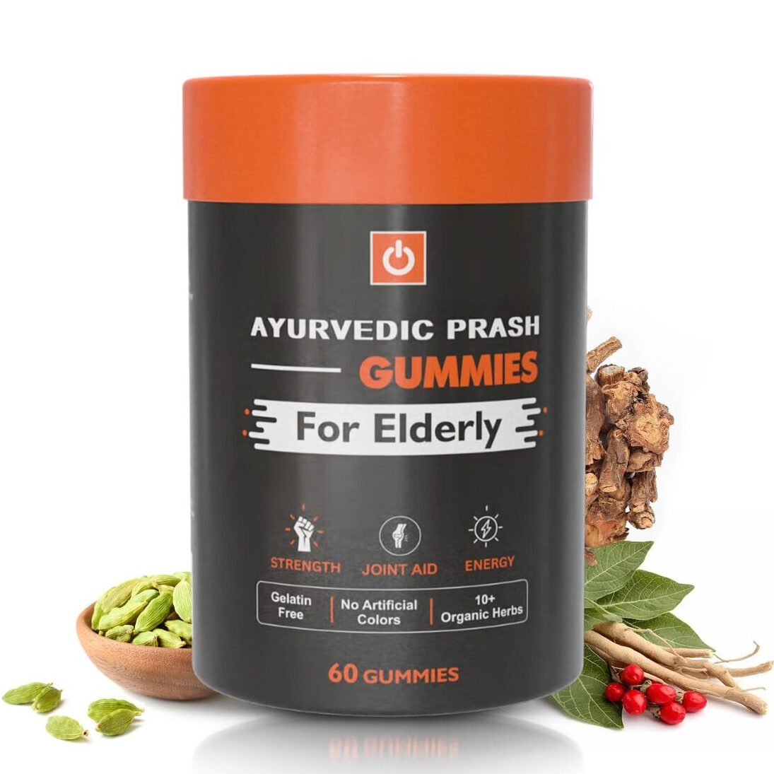 PurshVeda Ayurvedic Prash Gummies for Elderly